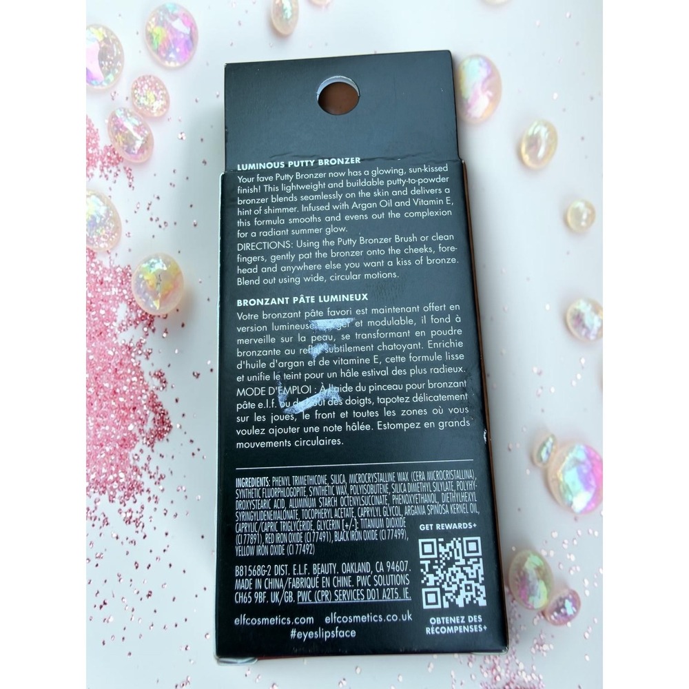 BEAUTY BUNDLE!* ELF Halo Glow Skin Tint, Luminous Putty Bronzer & Blotting Paper - Picture 7 of 7